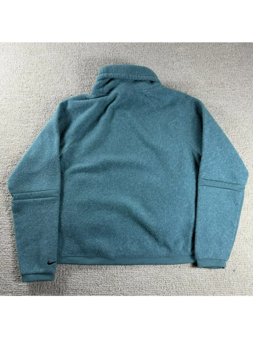 Nike Therma Fleece Cowl Neck Cozy Pullover Sweatshirt Blue Women's Size Small